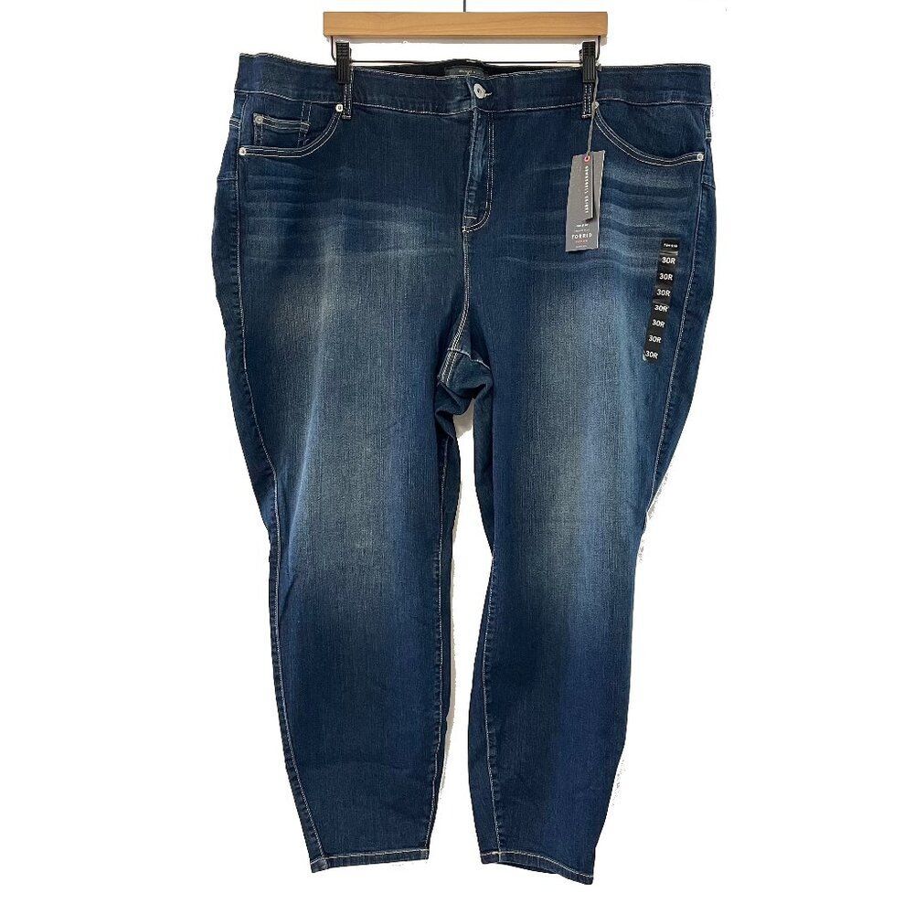 New Torrid Blue Skinny Jeans - Size 30R